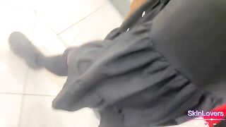 A girl is ready to fuck in any place