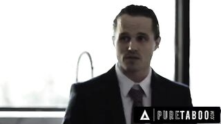 Nympho Vanna Bardot fucked hard by a juror to help in a tough case