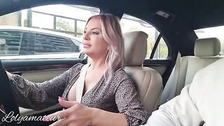 A stepmom helps her stepson with his first experience