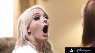 Kenna James got fucked by a girl after a bad day
