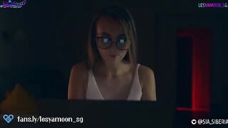 Scary and hot Halloween story with Lesya Moon and Sia Siberia in exclusive content