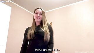 A stepmom asks her stepson to get her pregnant in this steamy scene