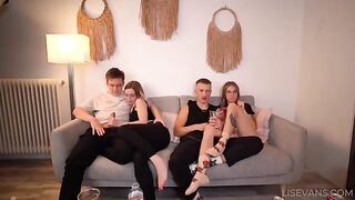 They did not notice how we were fucking right in front of them
