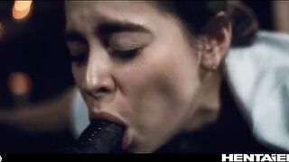 Hot chicks get fucked and creampied by alien monsters in this wild compilation