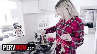 Cory Chase, the busty stepmom with a kinky side, surprises her stepson with a special gift