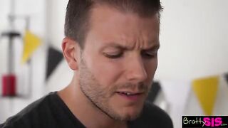 You fucked me until I was satisfied! You're the best stepbro, Molly Little says