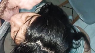 I filled his ortho with milk after sucking his cock