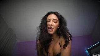 Tinder match gets fucked by a dominant femdom in a rough session