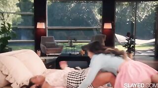 Naughty Lulu teaches her bestie Jennie to loosen up and enjoy intimacy