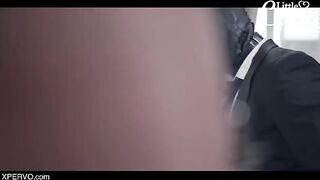 A dominatrix cheats on her husband, tying him up and dominating him