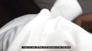California babe gets fucked hard by her stepbrother in a steamy session