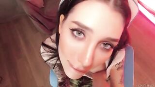 A gamer girl cheats on her BF with a stepbrother