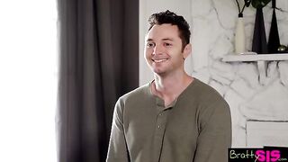 What is your tiny dick going to get hard for me? Kiara Cole asks her stepbro
