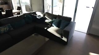 A sudden trip turned into a group sex party with hot college babes