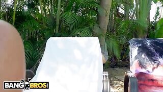 Latina MILF Julianna Vega gets her ass spanked and banged