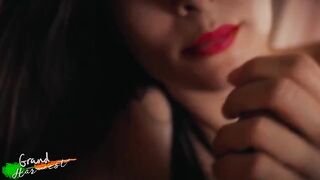 My crazy stepmom loves my dick and red lipstick, fucking bizarre