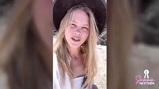 We climbed a volcano and he erupted in my mouth, an intense real couple encounter