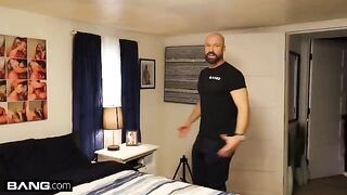 Young busty blonde Bailey Brooke gets her pussy stretched by Sean Lawless in intense scene
