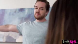 Aneglica Cruz begs her stepbro to fuck her as she needs a cock badly
