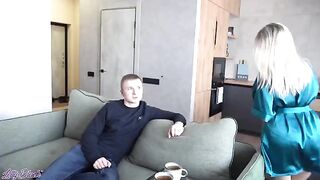 A girl introduced her boyfriend to her mother, who taught him how to have sex