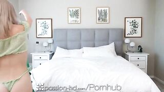 Blonde girl fucked on St. Patrick's Day in HD