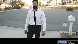 Tattooed housewife Anna Bell Peaks gets fucked hard