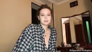 A beautiful woman has sex with her husband's best friend in this steamy scene