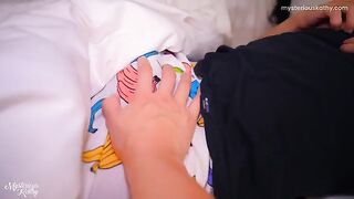 The stepdaughter has a passionate and secret encounter with her stepfather