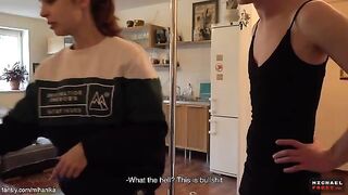 I shot a challenge with my stepbrother for Tik-Tok