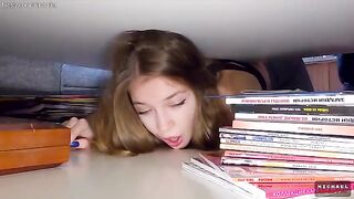A stepbrother is bored, so he played a little with his stepsister