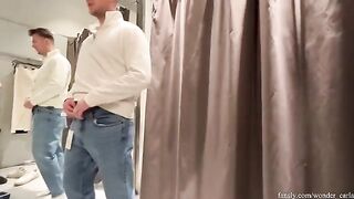 Shopping is fun and getting fucked in the fitting room is even better