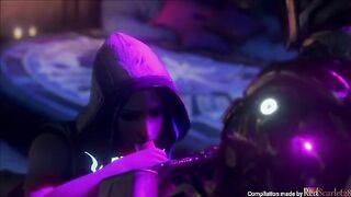 Complete animated porn version of Borderlands, a popular video game