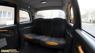 Fake taxi ride turns into a hot teen session