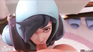 Tracer Compilation 2021 with sound - a hot Overwatch spin-off