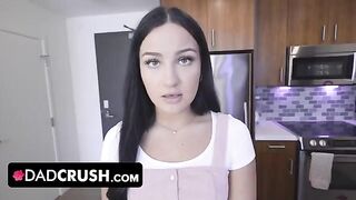 Cute teen Mila Monet gets fucked by her stepdad in POV style