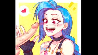 Hottest Jinx Hentai compilation for fans of League of Legends