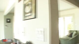 Hot MILF Nina Hartley fucked by a young guy in intense scene