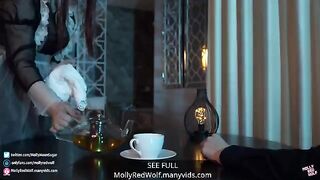 The Lord and his Clumsy Maid - MollyRedWolf - exclusive creampie