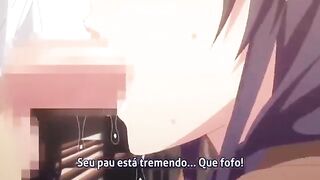 Hentai game legendado: A eroge about a harem of students part 2