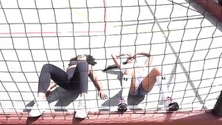 Workout with my girlfriend Carla Morelli in Colombia