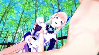 Kokomi fucks like a slut in this hot Genshin Impact scene