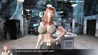 Black Widow fucked by a muscular man in a latex suit