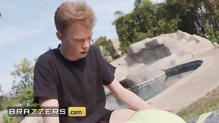 Cock craving stepmom and stepdaughter share Jimmy's impressive tool in an epic ride