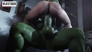 Futanari Marvel Heroes get banged in a hardcore scene