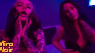 Two lesbian submissives want to have rough fun with you
