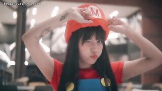 The Super Mario Brothers are caught in a public exhibitionist act