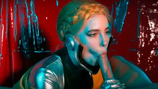 Atomic Heart ! Threesome with ballerinas ! Femdom, a kinky anime adventure