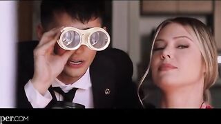 Avery from Deeper is watching her neighbor cheating with his wife