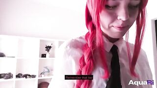 The pretty Makima turned out to be kind and gently fucked with Denji