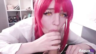 The pretty Makima turned out to be kind and gently fucked with Denji